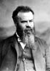 #17231 - FORMAL PORTRAIT OF JOHN WESLEY POWELL WITH A LONG GRAYING BEARD. IN HIS 50'S (1890'S)