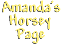 Welcome to Amanda's Horsey Page!
