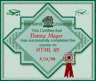 HTML 101 Diploma