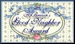 KBrezin's Good Neighbor Award