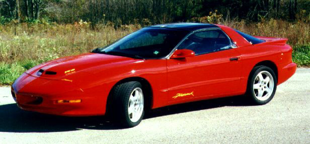 1995 Pontiac Firebird Formula Firehawk side view