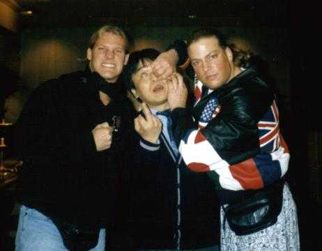Chris Jericho, Masanori, and Rob Van Dam