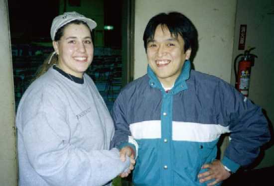Jessica Soto with Masanori