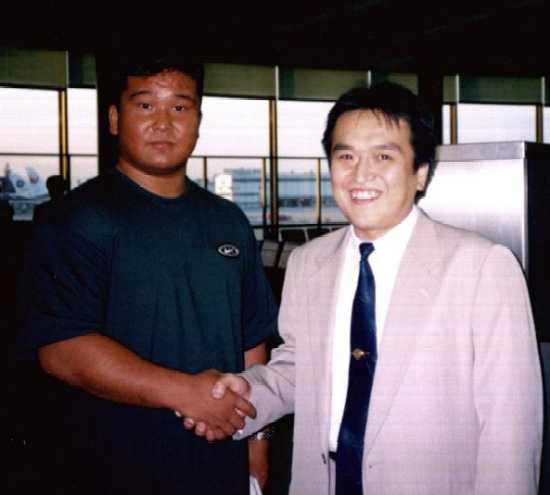 Masato Tanaka with Masanori