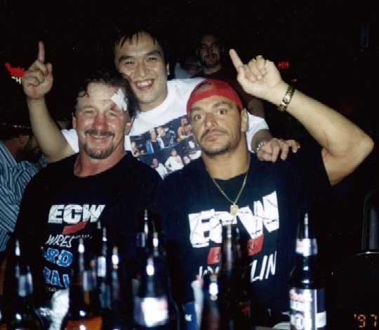 Terry Funk, Masanori, and Sabu