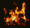 Roaring Fireplace