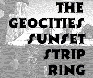 The Geocities Sunset Strip Ring