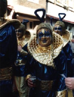 Rob at the Carnaval Parade '98
