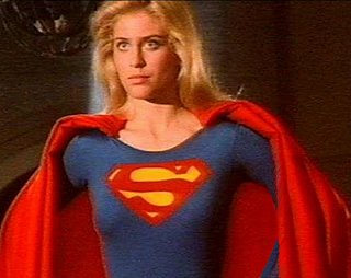 Helen Slater as Supergirl, age 19, 1984.