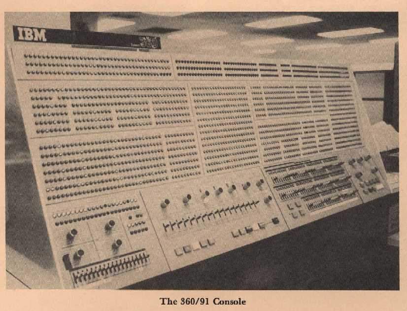 IBM 360/91 Console