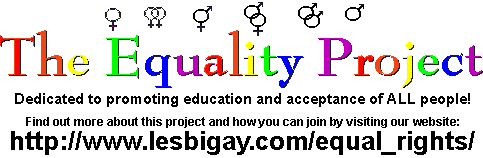 This Page Supports The Equality Project