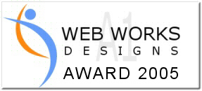This site has been awarded the -  Web Works Designs Award
