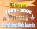 This site has been awarded the - Barrettsent Gold Award
