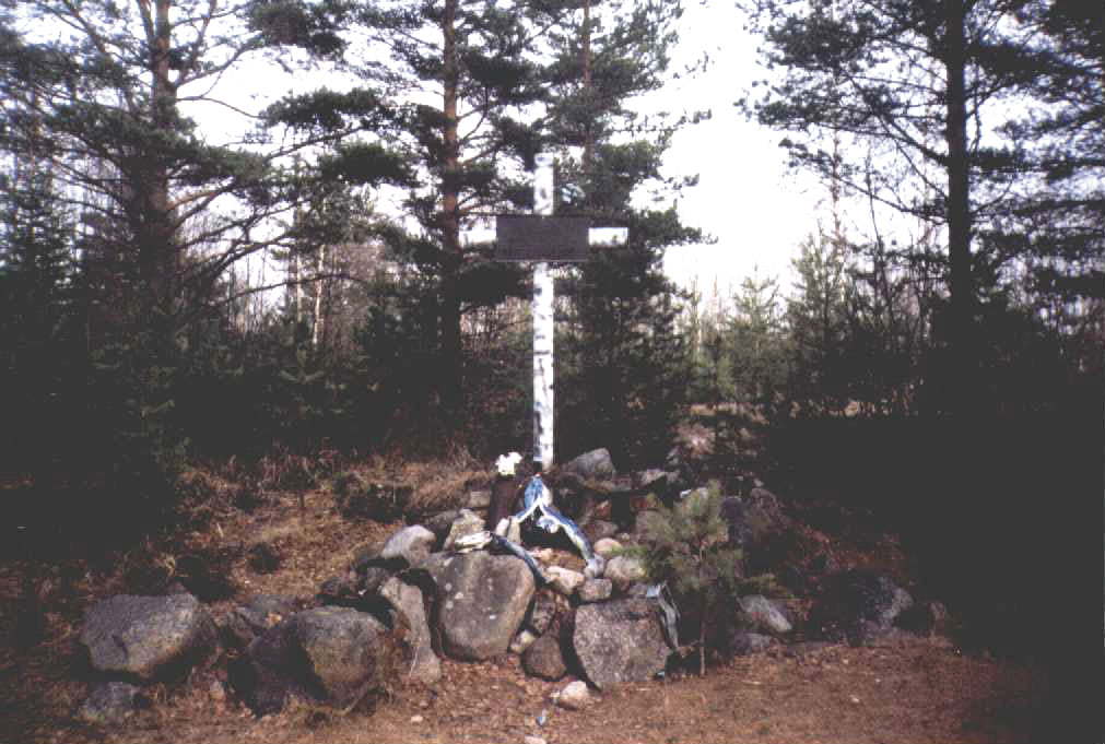 Finnish cross at Terenttila