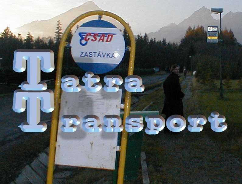 Bus stop, High Tatras