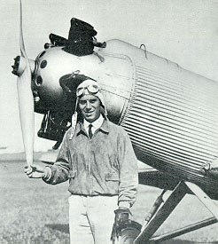 Capt.Placido de Abreu in front the Junkers A.50 Junior (EMFA/CAVFA via L.Tavares)
