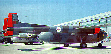 6422 with standard camouflage of the sixties OGMA 1971