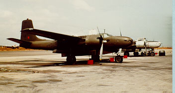 B-26 Invader at Luanda 1975 (J.Nico via L.Tavares)