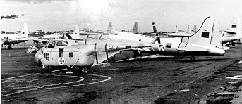Serach and Rescue fleet at Lajes in the Fifties (EMFA/CAVFA via L.Tavares)