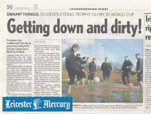 Article in the Leicester Mercury 03/03/04