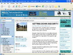 An article on the 'thisisleicestershire' website