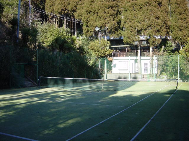 Tennis Court and Club House