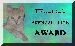 Punkin's Purrfect Link Award
