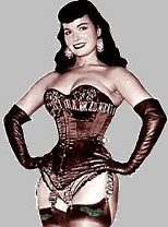 Betty Page was and still is, a commited corset wearer