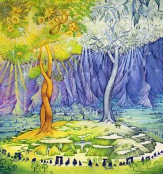 Roger Garland -- The Two Trees of Valinor