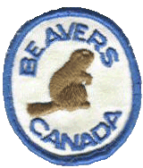 Beavers Canada Hat badge