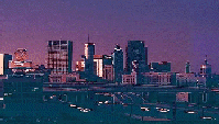 Animated Atlanta Skyline