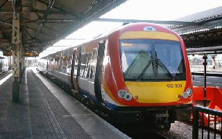South West Trains 170 unit at Reading