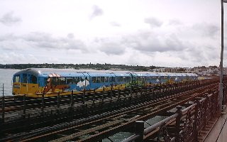 Island Line train on Ryde Pier