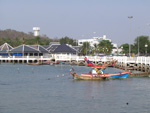 a fishing boat at Laem Taen