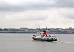 a short cruise on the Mersey ferry along the river of the same name can best show the panoramic Liverpool from the river front line