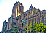 The Liverpool cathedral is the largest Anglican Cathedral in Britain. Its construction was as long as 74 years (1904-1978).  
