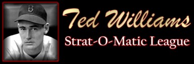 Ted Williams Strat League Logo