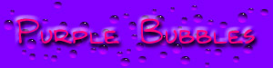 Purple Bubbles Everywhere