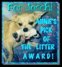 Annie's Pick of the Litter Award