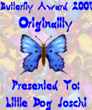 Butterfly Originality Award 2001