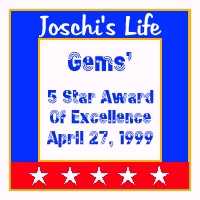 Gem's 5 Star Award of Excellence