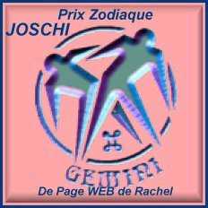 Prix Zodiaque Joschi