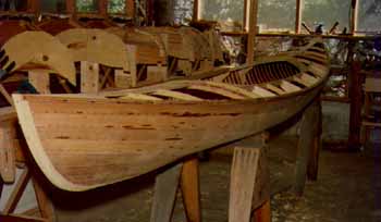 decked canoe