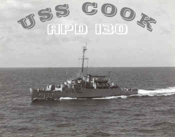 USS Cook APD 130