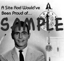 For Pages Rod Serling Might Have Liked: Twilight Zone, Sci-Fi, Plain Old Wierd, Etc