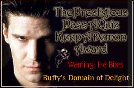 Buffy's Domain of Delight ~~ I Know Trivia!