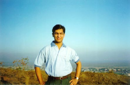 Vineet in Feb 2000.  Click to Enlarge