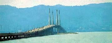 The magnificent Penang's Bridge