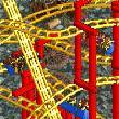 Inverted Wild Mouse Roller Coaster