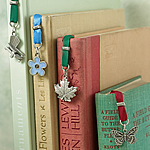 pewter bookmark favors